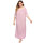 Fournisseur d'usine Chemise de nuit en coton col en V pour les femmes Home Wear Pyjama de mode élégant