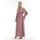 Cotton Material Solid Color Nursing Button Up Nightgown Long Sleeve Plus Size Night Dress For Women