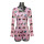 One Piece Sleepwear Womens, Long Sleeve V-neck Bodysuit Milk Fiber Onesies Custom