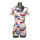 Ladies One Piece Sleepwear,Casual Short Sleeve Nightwear, wholesale Factory Price