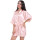 Imitation Silk Mid-length Robe Bathrobes for Women Comfort and Elegant Sleeping Wear at Home