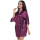 Imitation Silk Mid-length Robe Bathrobes for Women Comfort and Elegant Sleeping Wear at Home