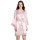 Long Sleeve Silk Robe,Ladies Shiny Nightgown,Lace Design Woven Glossy Bathrobes Plus Size Wholesale Woman Pajama China