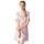 Pyjamas grande taille pour femmes, chemise de nuit à col en V pour femmes élégantes et jolies, vêtements de nuit décontractés en gros à la maison