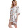 Vêtements de nuit pour dames Nighty, pyjamas pour femmes jusqu'aux genoux, impression de beauté sur mesure en gros de vêtements de taille