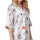 Vêtements de nuit pour dames Nighty, pyjamas pour femmes jusqu'aux genoux, impression de beauté sur mesure en gros de vêtements de taille
