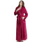 Woman Flannel Robe, Loose Long Sleeve Couple Robe,Wholesale Solid Pajamas for Women and Men