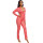 Sexy One Piece Pajamas Plus Size Jumpsuit Pink Color With Stars Prints  Women's Luxury Nightwear