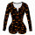 Pyjamas d'Halloween de grande taille, vêtements de nuit pour femmes Onesie Slim, prix d'usine de vêtements de nuit en soie glacée