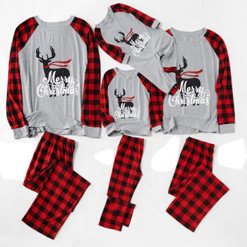 Christmas Pajama Party,Loose Wear at Club,Sets Two Piece Family Matching,Factory Price Pyjamas for Kids