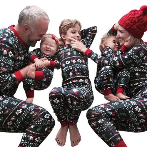 Plus Size Christmas Pajamas,Customized Clothes for Kids Baby,Wholesale Adult Couple Fahshion and Pretty Nightwear