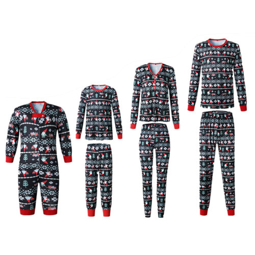Plus Size Christmas Pajamas,Customized Clothes for Kids Baby,Wholesale Adult Couple Fahshion and Pretty Nightwear