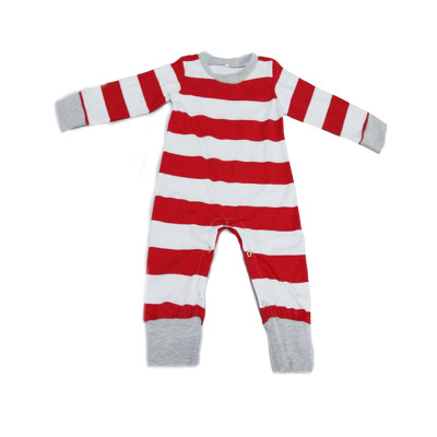 Matching Family Christmas Pajamas,New Red Pro Pattern Home Clothes Set for Parents and Children,Wholesale Sleepwear