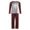 Matching Family Christmas Pajamas,2021 Autumn and Winter European and American New,Plus Size Casual and Loose Home Wear
