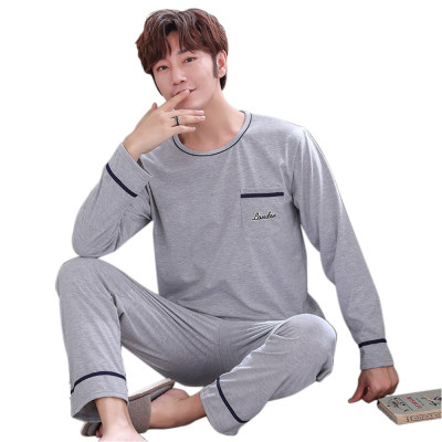 Men's Pajamas Set, Leisure Breathable Elastic, 2 Piece Set Cotton Sleepwear Suppliers