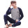 Men's Pajamas Set, Leisure Breathable Elastic, 2 Piece Set Cotton Sleepwear Suppliers
