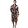 Men's Pajamas, Plus Size Long Sleeve Knee-length Luxury Robes Custom Printing