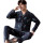 Plus Size Man Pajamas, Adult Spring and Autumn Sleepwear, Simple Middle-aged Wholesale