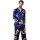 Plus Size Sleepwear, Silk Couple Pajamas Set, Long Sleeve Suit Men's and Women's V-neck Wholesale
