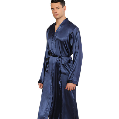Комплекты пижамы оптом, кардиган ночная рубашка с широкими рукавами, весна и осень гладкий халат оптом