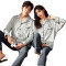 Men's Long Sleeve Pajamas, 100% Cotton Couple Pajamas, Korean Style Women Sleepwear, Chinese Suppliers