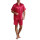 Men's Silk Pajamas,Men's Solid Color Home Wear, Short Sleeve Breathable Sleepwear Wholesale