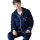 Men's Flannel Pajamas, Men's Long Sleeve Plush Thicken Set, Leisure Sleepwear China Factory