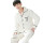 Men's Flannel Pajamas, Men's Long Sleeve Plush Thicken Set, Leisure Sleepwear China Factory