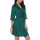 Satin Transparent gauze Stitching Design 3/4 Sleeve Bath Robes Low MOQ OEM and ODM Service