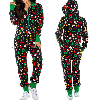 Plus Size Christmas Pajamas,Holiday Home Clothes Cross Border Popular,Cotton Blend Pants Suit Manufacturers