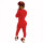 Woman's Onesie, Long Sleeve Pants Polka Dot Printing Winter V-neck Jumpsuit Wholesale