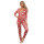 One Piece Sleepwear Womens, New Printed V-neck Tights Long Sleeve Pants Factory Price