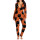 Halloween Pajamas Wholesale Cute Cat Prints Adult Romper Plus Size With Butt Flap Design