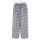 Cotton Double layer Fabric Printing Plaid Pajamas Pants Loose Style For Lady