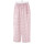 Cotton Double layer Fabric Printing Plaid Pajamas Pants Loose Style For Lady