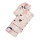 Soft Breathable Cotton Fabric with Broken Flower Pattern Long Pajama Pants For Winter Autumn Season