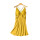 Ice Silk Material V-Vest Lace Sexy Back Strap Crossing Design Slip Dress Nightgown With Built in Bra