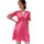 Summer Ice Silk High Quality Short Sleeve Sexy Lace Nightgown With V Neck Design Plus Size
