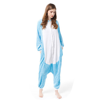 Animal Pyjamas Womens,at Party Home Wear,Cute and Fancy Print with Cartoon,Wholesale Nightwear Flannel