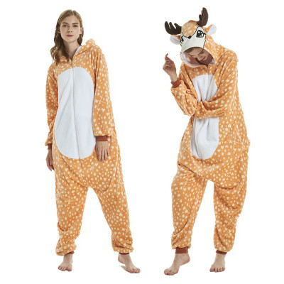 Animals Pajamas Cartoon,Woman Flannel Sleepwear,New Arrival Women Nighty,Ladies Sleepwear Cute Wholesale