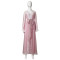 Ladies Bridal Pajamas,Glam Nightgown Party Shower,Silk Lace Design Wedding Dress,Woman Robe Set Manufacturer
