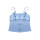 Woman's Satin Pajamas, Sleeveless Shorts Solid Two Pieces Sleepwear Set Customized