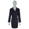 Long Sleeve Women's Nightgown, Heart Printing Turn Down Collar Nightdress Wholesale