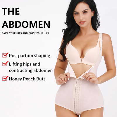 KKVVSS 31814 High Quality Sexy Seamless One Piece Corset Women Abdominal Lifting Hip Shaper Underwear