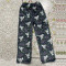 KKVVSS P105 Fashion High Quality Cartoon Flannel Pajamas for Women KT Pajama Pants