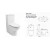 Сертифицированный Watermark и WELs унитаз с умывальником для ванной комнаты унитаз из двух частей керамический унитаз