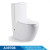 MWD Badezimmer WC Waschbecken Toilette zweiteilige Sanitärkeramik Weiß Keramik WC Toilette