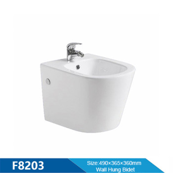 bathroom bidet ceramic wall hung toilet bidet wholesale in european market for women