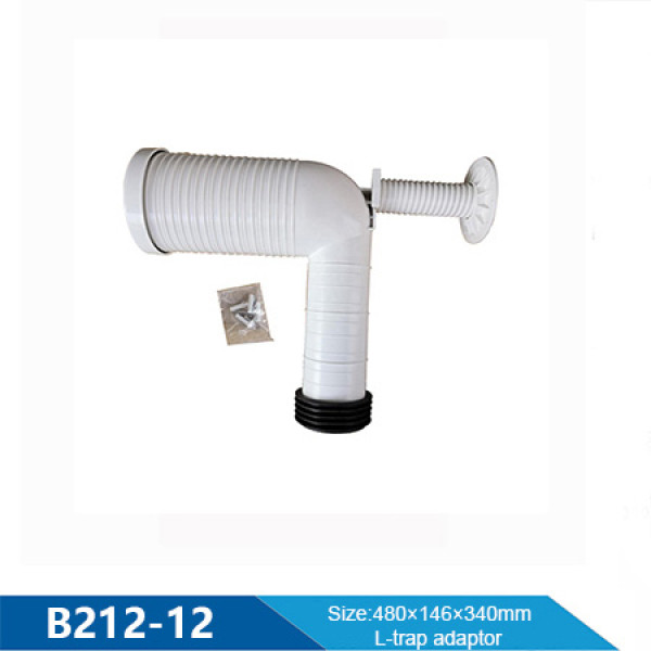 Watermark L-trap adaptor PVC drainage pipes (for Water System), Toilet  Adaptor