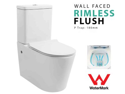 What is a rimless toilet suite？